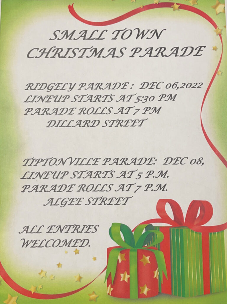 Local Christmas parades scheduled