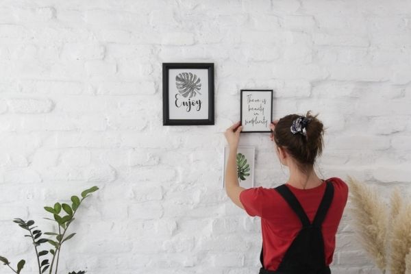 Tips on How To Hang Art on a Concrete Wall